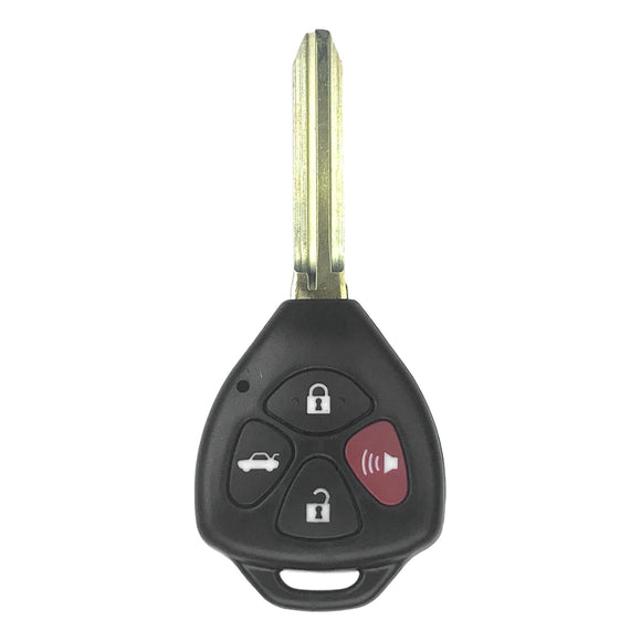 Toyota Scion 4 Button Remote Head Key Shell 2005-2012