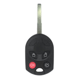 Ford 4 Button High Security Remote Head Key Shell Replacement