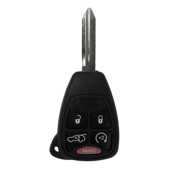 Chrysler Dodge Jeep 2006-2014 5 Button Remote Head Key For Oht692427Aa