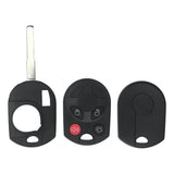 Ford 4 Button High Security Remote Head Key Shell Replacement