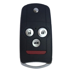 Acura 4 Button Flip Key Shell Replacement
