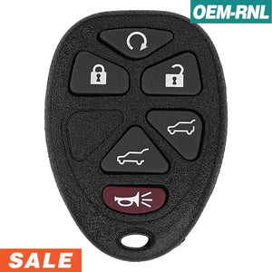GM 6 Button Keyless Entry Remote w/ Hatch-Hatch Glass OUC60270 (OEM)