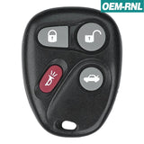 GM 4 Button Keyless Entry Remote 1997-2000 ABO0204T (OEM)