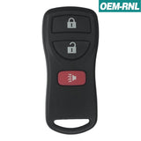 Nissan Infiniti 3 Button Keyless Entry Remote 2002-2005 KBRASTU15 (OEM)