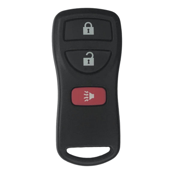 Nissan Infiniti 2005-2012 3 Button Keyless Entry Remote Shell Kbrastu15 Key