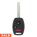 Honda 3 Button Remote Head Key 2007-2014 For MLBHLIK-1T