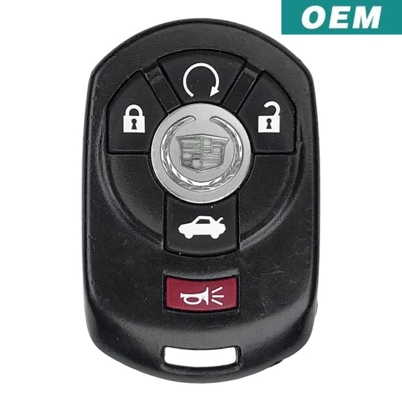 Cadillac Sts 2005-2007 Oem 5 Button Keyless Entry Remote M3N65981403