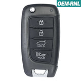 Hyundai Elantra GT 2017-2019 OEM 4 Button Flip Key OSLOKA-450T (PD)