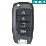 Hyundai Santa Fe 2018-2020 OEM 4 Button Flip Key Remote TQ8-RKE-4F39