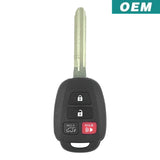 Toyota RAV4 Highlander Sequoia 2013-2019 OEM 4 Button Remote Head Key GQ4-52T / H-Chip