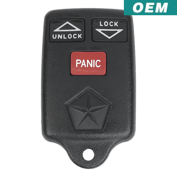 Chrysler Dodge Plymouth 3 Button Keyless Entry Remote 1993-1999 GQ43VT17T (OEM)