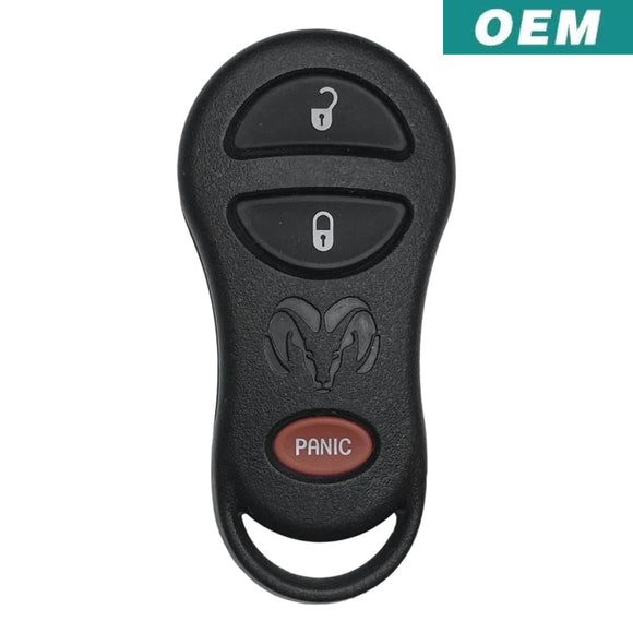 Dodge Ram 1999-2002 OEM 3 Button Keyless Entry GQ43VT9T