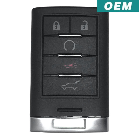 Cadillac SRX 2010-2015 Smart Proximity Key 4 Button NBG009768T (OEM)