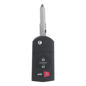Mazda 4 Button Flip Key Remote 2006-2008 for KPU41788