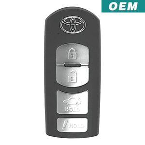 Toyota Yaris iA 2017-2020 OEM 4 Button Smart Key WAZSKE13D02