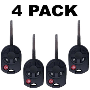 Ford 2013-2019 3 Button High Security Remote Head Key Oucd6000022 (4 Pack)