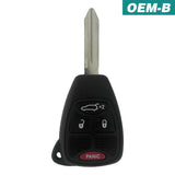 Dodge 2005-2012 OEM 4 Button Remote Head Key OHT692427AA