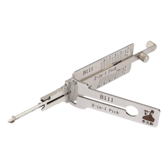Original Lishi Gm B111 Z-Keyway 2-In-1 Pick And Decoder Lock