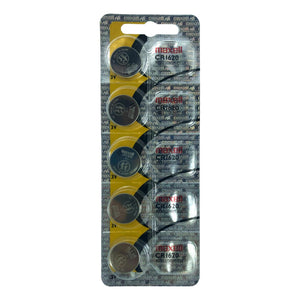 Maxell Cr1620 3V Lithium Cell Battery - 5 Pack Strip