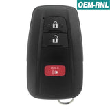 Toyota Prius 3 Button Smart Key 2021 Hyq14Fla (Oem)