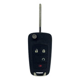 Gmc Terrain 2010-2021 4 Button Flip Key Remote Oht01060512 (Oem)