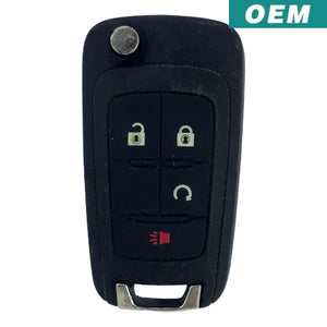 Gmc Terrain 2010-2021 4 Button Flip Key Remote Oht01060512 (Oem)