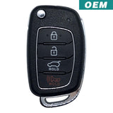 Hyundai Tucson 4 Button Flip Key 2015-2019 FCC:TQ8-RKE-4F25 (OEM)