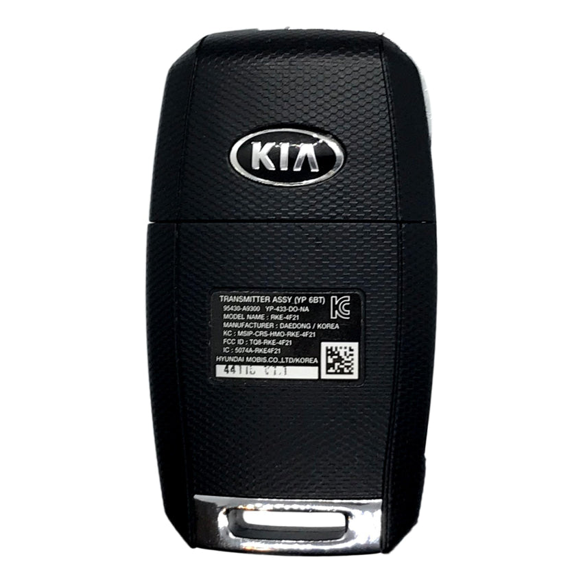 Kia Sedona 6 Button Flip Key 2015-2018 FCC: TQ8-RKE-4F21 PN: 95430 A93