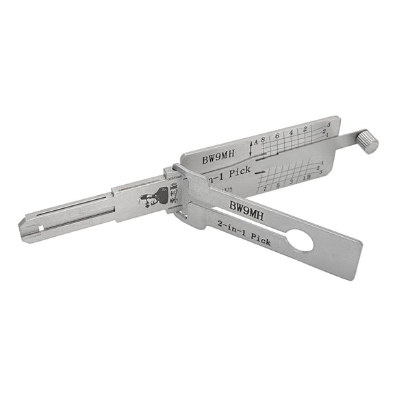 Original Lishi 2-In-1 Pick And Decoder Bw9Mh / Ag Lock
