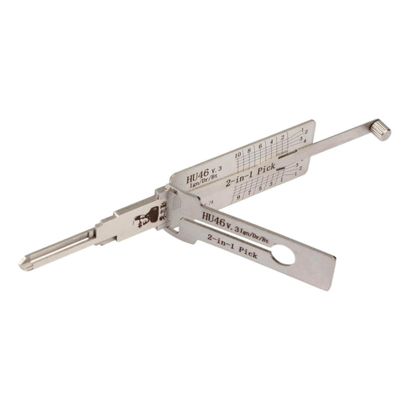 Original Lishi 2-In-1 Pick And Decoder Hu46 Lock