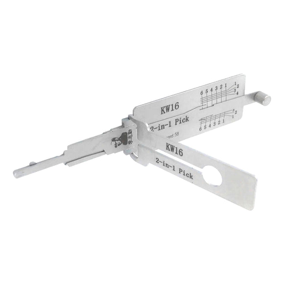 Original Lishi 2-In-1 Pick And Decoder Kw16 Lock