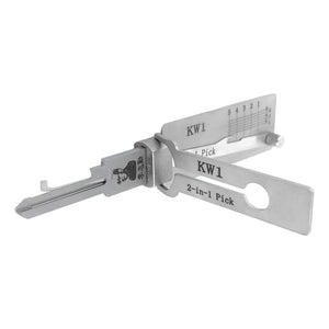 Original Lishi Tool 2-In-1 Pick And Decoder Kw1 Lock