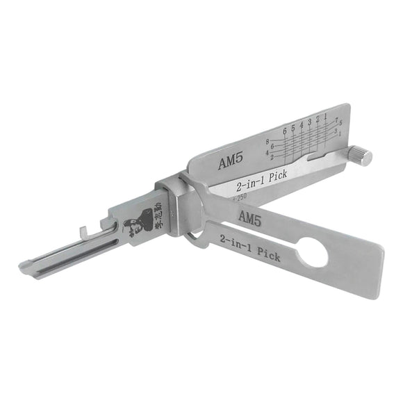 Original Lishi Tool 2-In-1 Pick And Decoder Am5 Lock