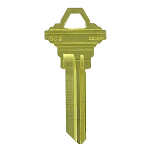 Schlage Brass Key Slg-5E Sc9 Br Metal