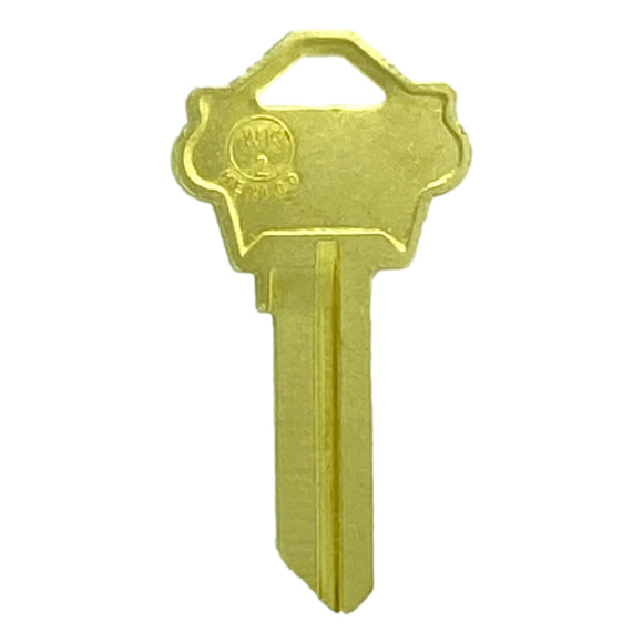 Weslock Brass Key Wes-1De Wk2 Br Metal