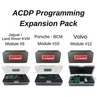 Acdp Expansion Pack: Module 9 / 10 12 For Jaguar Land Rover Porsche Volvo Programming Device