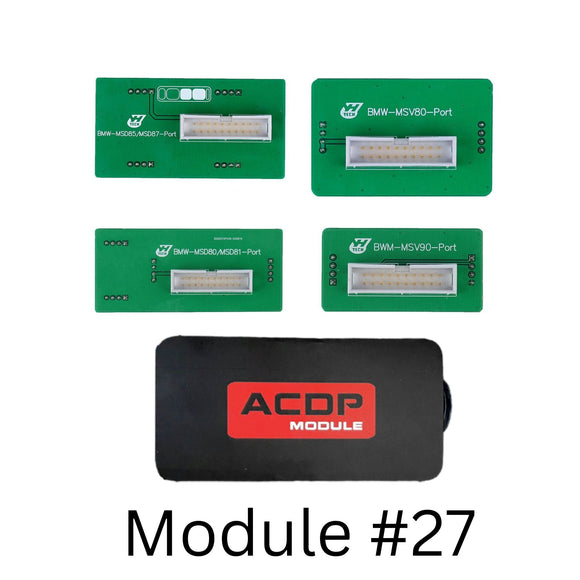 Yanhua Acdp Module #27 Bmw Dme Read/Write Isn And Clone Msd80 / Msd81 Msd85 Msd87 Msv80 Msv90