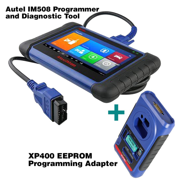 Autel Im508 Programmer And Diagnostic Tool + Xp400 Eeprom Programming Adapter Device