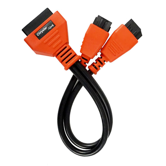 Autel Chrysler 12+8 Cable Adapter For Maxisys Elite / Ms908 Ms908P Pro Programming Device