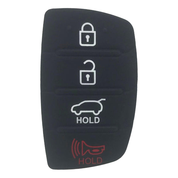 Hyundai 4 Button Flip Key Pad With Hatch Shell
