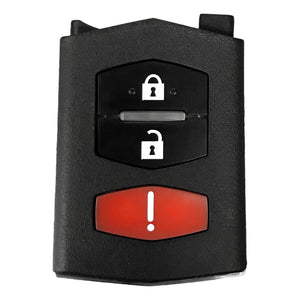Mazda 2006-2015 3 Button Flip Key Case Shell For Bgbx1T478Ske125-01