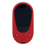 Universal Lcd Smart Key Adapter For Push-To-Start Vehicles (Circular) Red Shell