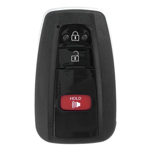 Toyota Key Shell For 2016-2020 3 Button Smart Keys