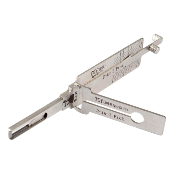 Original Lishi 2-In-1 Pick And Decoder Toy2014 Lock
