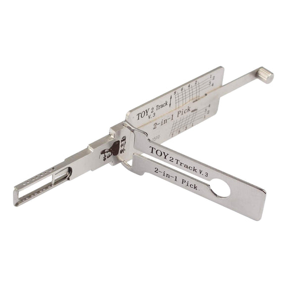 Original Lishi 2-In-1 Pick And Decoder Toy2T Lock
