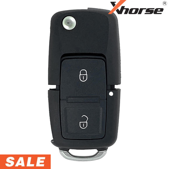 Xhorse Universal Audi Style Wired 2 Button Flip Key