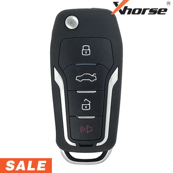 Xhorse Universal Ford Style Wired 4 Button Flip Key