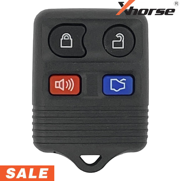 Xhorse Universal Ford Style Wired 4 Button Remote Key