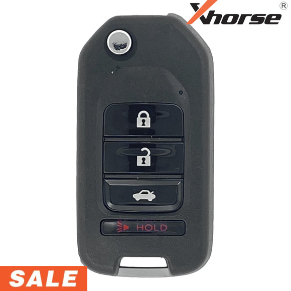 Xhorse Universal Honda Style Wired 4 Button Flip Key