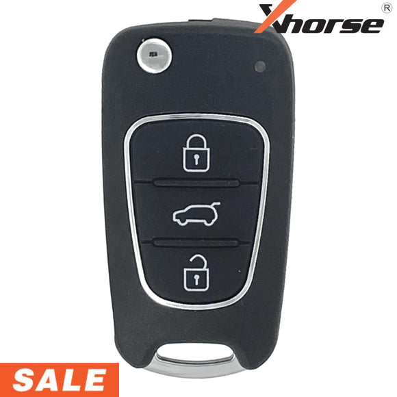 Xhorse Universal Hyundai Style Wired 3 Button Flip Key